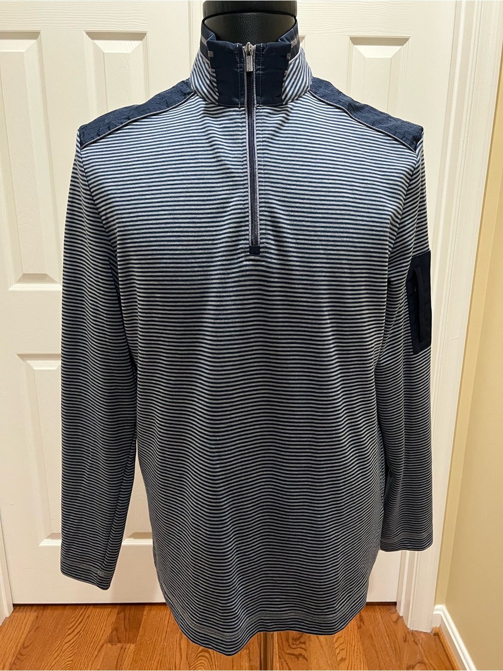 Men’s Bugatchi Half Zip Sweater